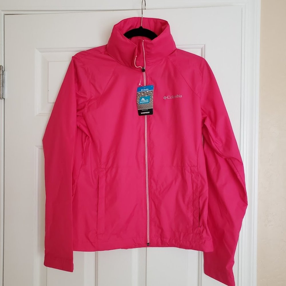 Columbia Switchback III Rain Jacket Cactus Pink, Hot Pink